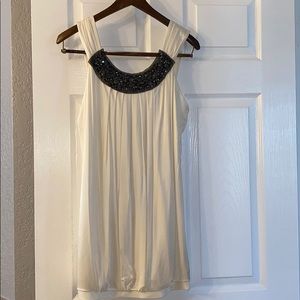 BCBG Maxazria White Bubble Dress